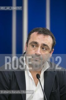 16/05/2015 Torino, Lingotto Fiere. Salone del Libro, nella foto i mestieri del libro: leditoria con Luca Ussia ©Alberto Ramella/Rosebud2