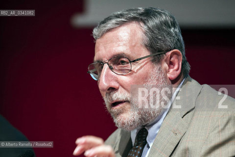 15/05/2015, Torino, Lingotto fiere, salone del libro 2015 - Incontro con Carlo Ossola nella foto Massimo Firpo ©Alberto Ramella/Rosebud2