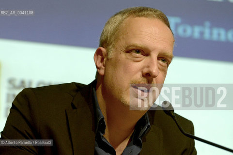 16/05/15, Torino, Lingotto Fiere, Salone del Libro 2015, nella foto: Antonio Scurati ©Alberto Ramella/Rosebud2