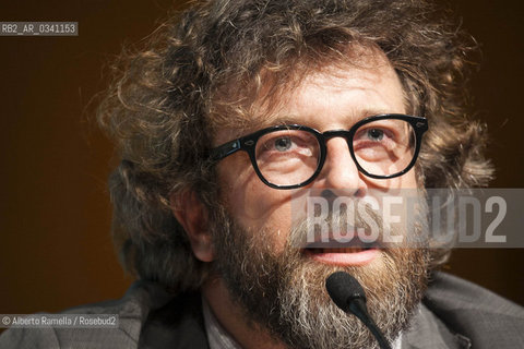 15/05/2015, Torino, Lingotto fiere, salone del libro 2015 - Gunter Wallraff incontra Roberto Saviano nella fotoAlberto Nerazzini ©Alberto Ramella/Rosebud2