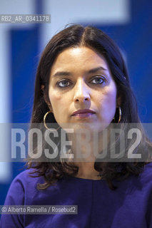 15/05/2015, Torino, Lingotto fiere, salone del libro 2015 - Scegliere lItalia nella foto Jhumpa Lahiri ©Alberto Ramella/Rosebud2