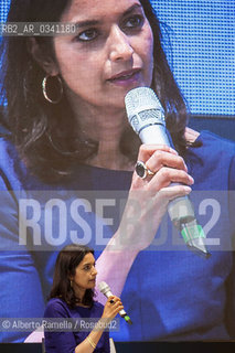 15/05/2015, Torino, Lingotto fiere, salone del libro 2015 - Scegliere lItalia nella foto Jhumpa Lahiri ©Alberto Ramella/Rosebud2