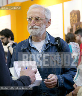 SALONE INTERNAZIONALE DEL LIBRO 2015, domenica, 17.5.15 - antonio moresco ©Alberto Ramella/Rosebud2