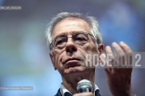 SALONE INTERNAZIONALE DEL LIBRO 2015, domenica, 17.5.15 -  Incontro con Massimo Recalcati introdotto da Ernesto Ferrero (nella foto) ©Alberto Ramella/Rosebud2