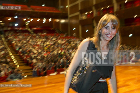 17/05/2015, Torino, Lingotto fiere, salone del libro 2015 - La cucina al femminile Benedetta Parodi ©Alberto Ramella/Rosebud2