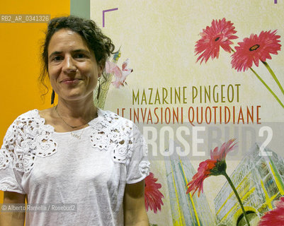 SALONE INTERNAZIONALE DEL LIBRO 2015, domenica, 17.5.15 - MAZARINE PIDGEOT figlia di MITERRAND ©Alberto Ramella/Rosebud2