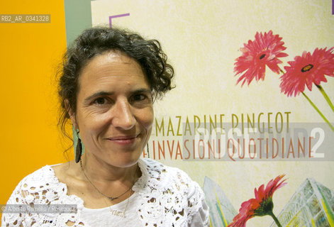 SALONE INTERNAZIONALE DEL LIBRO 2015, domenica, 17.5.15 - MAZARINE PIDGEOT figlia di MITERRAND ©Alberto Ramella/Rosebud2