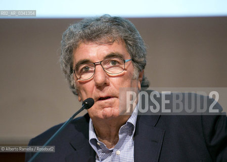 SALONE INTERNAZIONALE DEL LIBRO 2015, lunedi.  18.5.15 - incontro con DINO ZOFF interbvistato da Mario Calabresi ©Alberto Ramella/Rosebud2