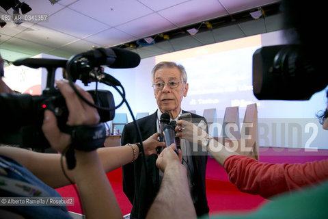 SALONE INTERNAZIONALE DEL LIBRO 2015, lunedi.  18.5.15 conferenza stampa finale - ernesto Ferrero ©Alberto Ramella/Rosebud2