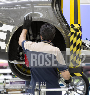 30.06.14, Grugliasco (To), Stabilimento Maserati, Ass Annuale Confindustria Torino - nella foto: Catena di montaggio Maserati ©Alberto Ramella/Rosebud2