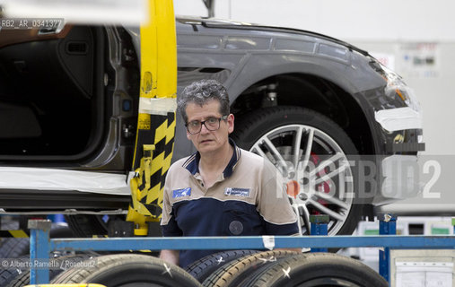 30.06.14, Grugliasco (To), Stabilimento Maserati, Ass Annuale Confindustria Torino - nella foto: Catena di montaggio Maserati ©Alberto Ramella/Rosebud2