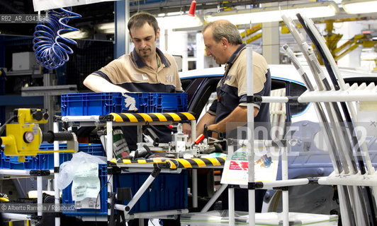 30.06.14, Grugliasco (To), Stabilimento Maserati, Ass Annuale Confindustria Torino - nella foto: Catena di montaggio Maserati ©Alberto Ramella/Rosebud2