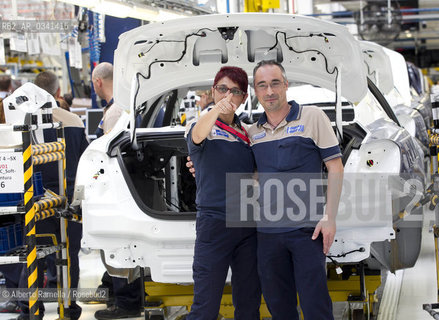 30.06.14, Grugliasco (To), Stabilimento Maserati, Ass Annuale Confindustria Torino - nella foto: Catena di montaggio Maserati ©Alberto Ramella/Rosebud2