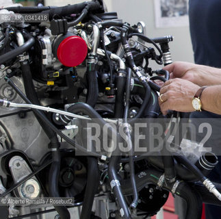 30.06.14, Grugliasco (To), Stabilimento Maserati, Ass Annuale Confindustria Torino - nella foto: Catena di montaggio Maserati ©Alberto Ramella/Rosebud2