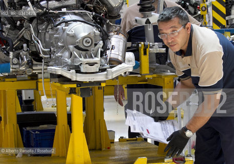 30.06.14, Grugliasco (To), Stabilimento Maserati, Ass Annuale Confindustria Torino - nella foto: Catena di montaggio Maserati ©Alberto Ramella/Rosebud2