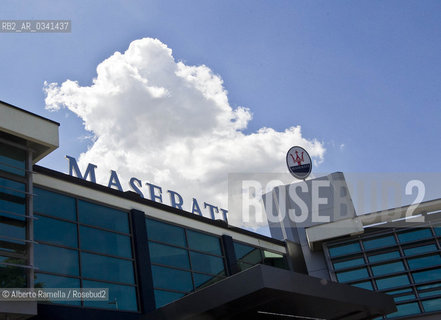 30.06.14, Grugliasco (To), Stabilimento Maserati, Ass Annuale Confindustria Torino - nella foto: Catena di montaggio Maserati ©Alberto Ramella/Rosebud2