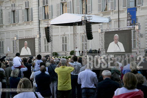 21.06.15, Papa Francesco a Torino ©Alberto Ramella/Rosebud2