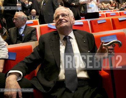 10.04.15, TORINO, Inaugurazione grattacielo CENTRO DIREZIONALE INTESA SANPAOLO, nella foto: Enrico Salza ©Alberto Ramella/Rosebud2