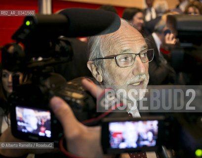 10.04.15, TORINO, Inaugurazione grattacielo CENTRO DIREZIONALE INTESA SANPAOLO, nella foto: Renzo Piano, autore del progetto ©Alberto Ramella/Rosebud2