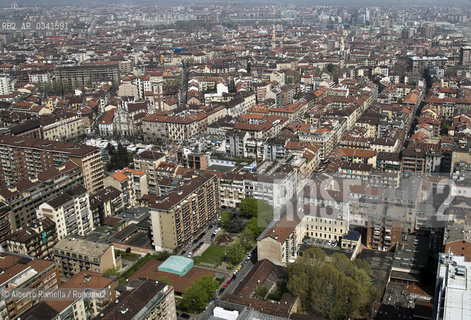 10.04.15, TORINO, Inaugurazione grattacielo CENTRO DIREZIONALE INTESA SANPAOLO, nella foto: Torino vista dal 36o piano delledificio.. ©Alberto Ramella/Rosebud2