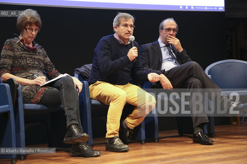 10.10.15, Torino, Portici di Carta 2015, evento torino che legge, Antonella Biscetti, Rocco Pinto, Maurizio Braccialarghe ©Alberto Ramella/Rosebud2