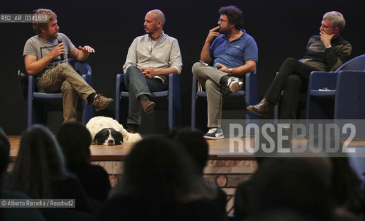 10.10.15, Torino, Portici di Carta 2015, Evento dal Sashimi al Barbecue, con Paolo COGLINI, FABIO GENA E GIUSEPPE CULICCHIA ©Alberto Ramella/Rosebud2