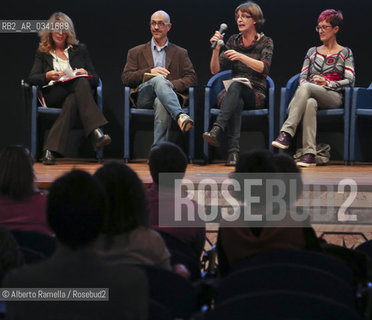 10.10.15, Torino, Portici di Carta 2015, Evento chi ha paura dei libri per bambini?, con Nicola Fuochi, con Manuela Salvi, Rosaria Punzi, Manuele Salvi, Cecilia Cognini ©Alberto Ramella/Rosebud2