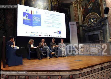 10.10.15, Torino, Portici di Carta 2015, Evento chi ha paura dei libri per bambini?, con Nicola Fuochi, con Manuela Salvi, Rosaria Punzi, Manuele Salvi, Cecilia Cognini ©Alberto Ramella/Rosebud2