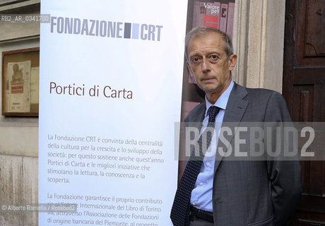 10.10.15, Torino, Portici di Carta 2015, Piero Fassino ©Alberto Ramella/Rosebud2