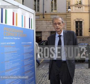 10.10.15, Torino, Portici di Carta 2015, Piero Fassino ©Alberto Ramella/Rosebud2