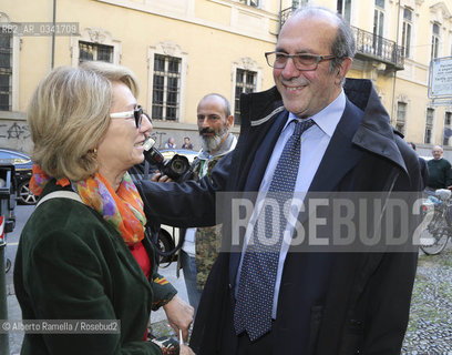 10.10.15, Torino, Portici di Carta 2015, Giovanna Milella, Maurizio Braccialarghe ©Alberto Ramella/Rosebud2