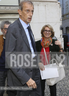 10.10.15, Torino, Portici di Carta 2015, Piero Fassino, Giovanna Milella ©Alberto Ramella/Rosebud2