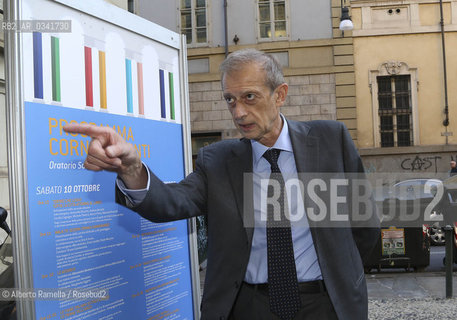 10.10.15, Torino, Portici di Carta 2015, Piero Fassino ©Alberto Ramella/Rosebud2