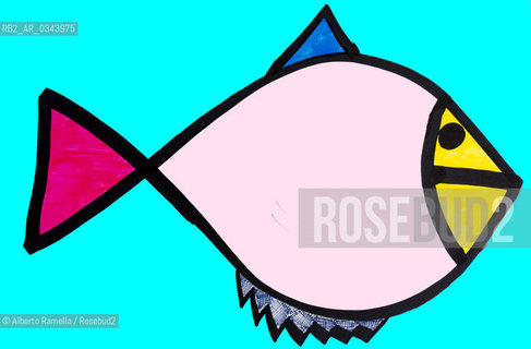 cartoons art work illustration-fish ©Alberto Ramella/Rosebud2