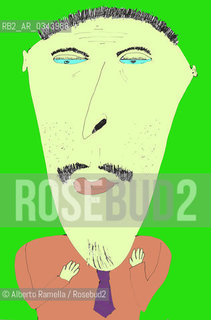 cartoons art work illustration - fantasy portrait ©Alberto Ramella/Rosebud2