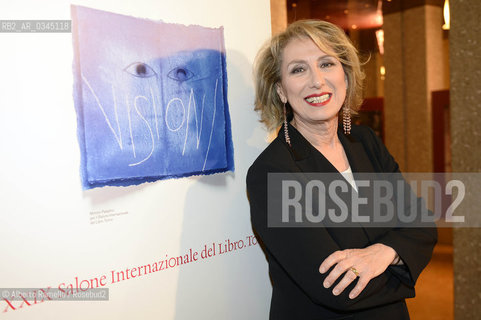 Torino 11 Maggio 2016.XXIX Salone Internazionale del Libro.Serata inaugurale con lorchestra sinfonica della Rai.Nella foto: Giovanna Milella.Ph.Massimo Pinca/Sync ©Alberto Ramella/Rosebud2