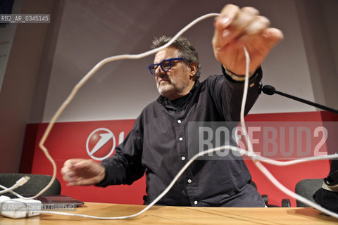 12.05.16, Torino, Lingotto Fiere, Salone del Libro 2016 - nella foto: Evento presentazione libro Oliviero Toscani ©Alberto Ramella/Rosebud2