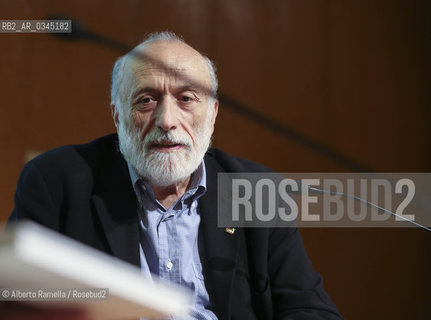 13.5.16, Torino, Lingotto Fiere, Salone del Libro 2016 - nella foto: 230 ANI DI VISIONI SLOW con Carlin Petrini e Mario Calabresi ©Alberto Ramella/Rosebud2