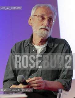 13.5.16, Torino, Lingotto Fiere, Salone del Libro 2016 - nella foto: Inconbtro con Antonio Moresco in occasione del suo libro Laddio ©Alberto Ramella/Rosebud2