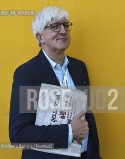 15.5.16, Torino, Lingotto Fiere, Salone del Libro 2016 - nella foto: EVENTO VISIONI, LA VITA ISTERIOSA DEI TRENI BEPPE SEVERGNINI ©Alberto Ramella/Rosebud2