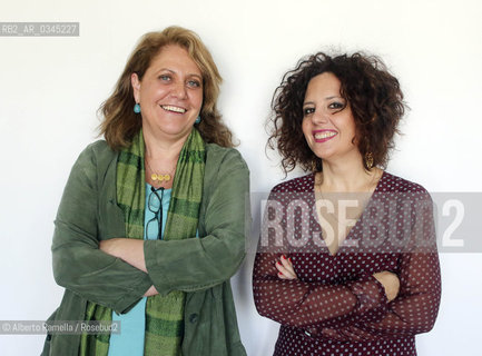 15.5.16, Torino, Lingotto Fiere, Salone del Libro 2016 - nella foto: PAOLA CARIDI e LUCIA SORBERA autrici programma ANIME ARABE ©Alberto Ramella/Rosebud2