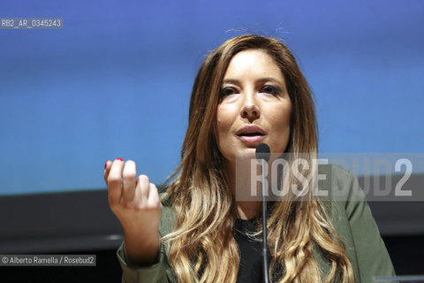 15.5.16, Torino, Lingotto Fiere, Salone del Libro 2016 - nella foto: evento Nella giungla di Park Avenue - SELVAGGIA LUCARELLI ©Alberto Ramella/Rosebud2