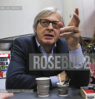 15.5.16, Torino, Lingotto Fiere, Salone del Libro 2016 - nella foto: VITTORIO SGARBI ©Alberto Ramella/Rosebud2