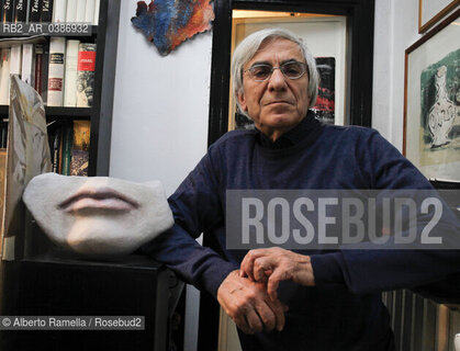 27,04,32, Torino, Angelo dOrsi  storico, giornalista e accademico italiano fotografato a casa sua inTorino. ©Alberto Ramella/Rosebud2