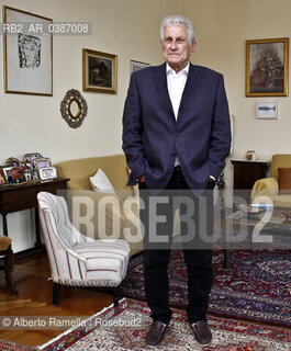 Annibale CROSIGNANI, psicoanalista, medico, fautore della chiusura dei manicomi,nella sua casa a Torino ©Alberto Ramella/Rosebud2