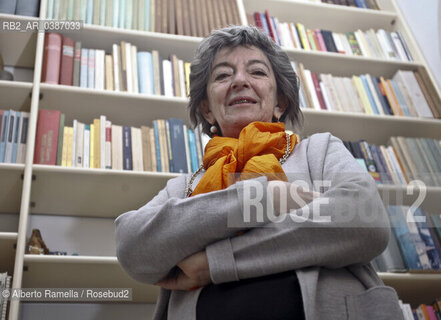 15.02.21, Torino, la ex pro-rettrice dellUniversità di Torino Elisabetta Barberis, nella sua casa a Torino ©Alberto Ramella/Rosebud2