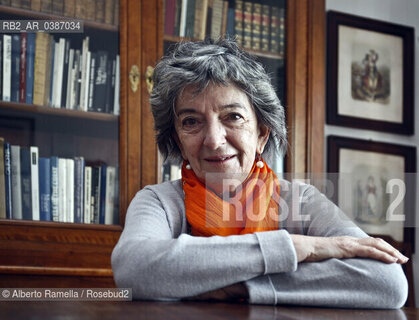 15.02.21, Torino, la ex pro-rettrice dellUniversità di Torino Elisabetta Barberis, nella sua casa a Torino ©Alberto Ramella/Rosebud2