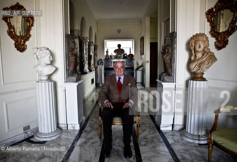 02.3.21, TORINO, lo psicoanalista Prof. Pier Maria Furlan, nella sua casa a Torino ©Alberto Ramella/Rosebud2