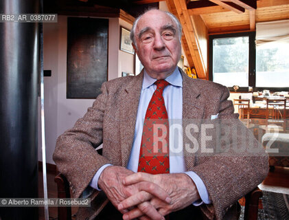 02.3.21, TORINO, lo psicoanalista Prof. Pier Maria Furlan, nella sua casa a Torino ©Alberto Ramella/Rosebud2