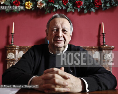 Torino, 15.04.2020, Giovanni Ferrero nella sua casa a Torino, ex politico e ideatore di Punti Verdi a Torino ©Alberto Ramella/Rosebud2